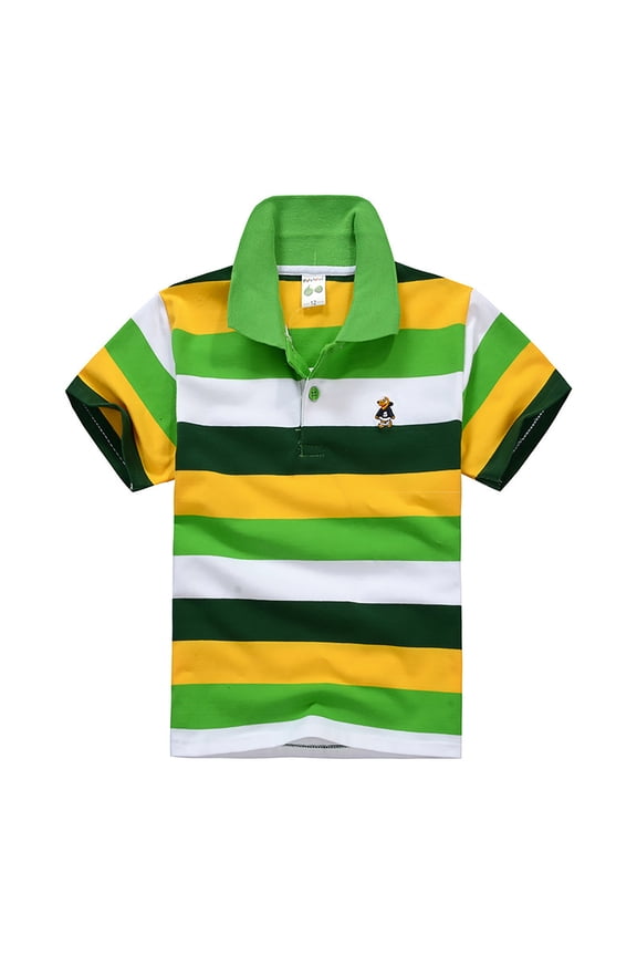 Kids Boys Girls Short Thermal for Boys Sleeve Striped Shirt Button Primitive Long Sleeve Shirt Boys Closure Comfortable & Soft Tops Boys Fabric