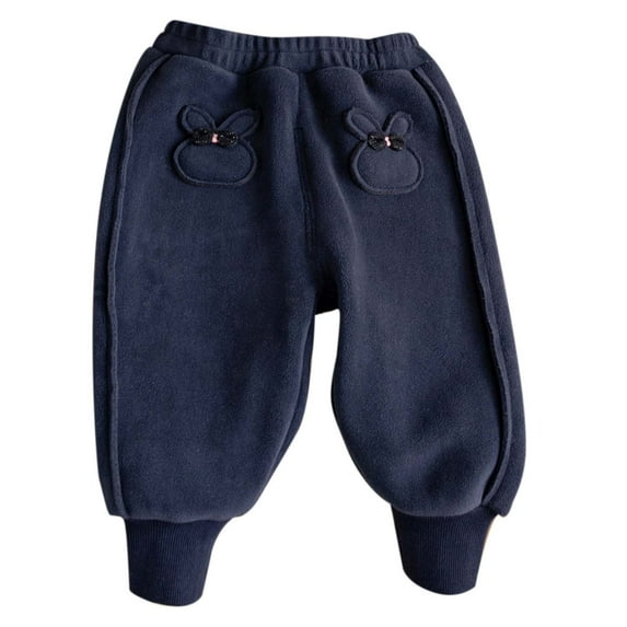 Kids Boys Girls Sweatpants Casual Heated Micro Pants 12 Months-18 Months