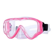 Kids Boys Girls Swim Goggles Swimming Diving Mask with Nose Cover Anti-Fog 180 Clear Wide View