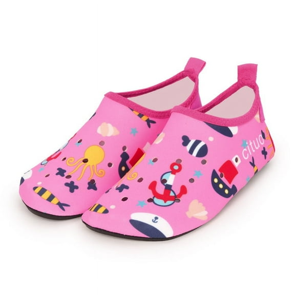 Kids Boys Girls Swim Water Shoes, Toddler Kids Swim Water Shoes Non-Slip Quick Dry Beach Shoes,Barefoot Sports Shoes Aqua Socks for Beach Outdoor Sports