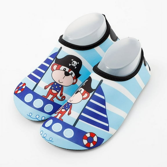 Kids Boys Girls Swim Water Shoes, Toddler Kids Swim Water Shoes Non-Slip Quick Dry Beach Shoes,Barefoot Sports Shoes Aqua Socks for Beach Outdoor Sports