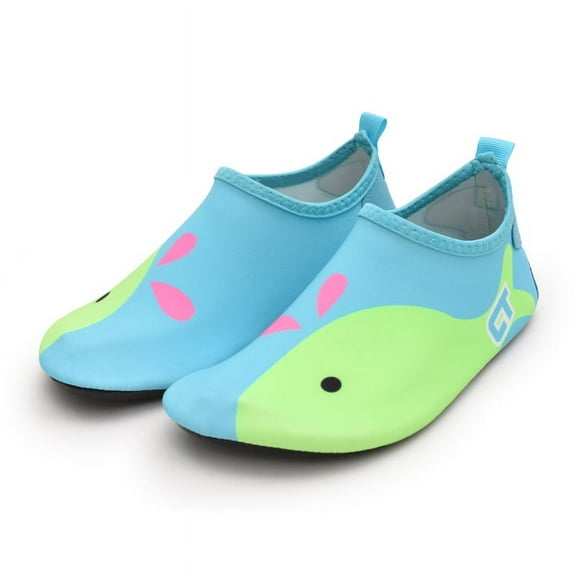 Kids Boys Girls Swim Water Shoes, Toddler Kids Swim Water Shoes Non-Slip Quick Dry Beach Shoes,Barefoot Sports Shoes Aqua Socks for Beach Outdoor Sports