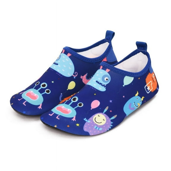 Kids Boys Girls Swim Water Shoes, Toddler Kids Swim Water Shoes Non-Slip Quick Dry Beach Shoes,Barefoot Sports Shoes Aqua Socks for Beach Outdoor Sports