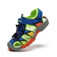 thumbnail image 1 of FANGFIUP Kids Sports Closed Toe Sandals Breathable Boys Girls Non Slip Beach Water Shoes School Fashion(Size Toddler 8.5-Big Kids 6), 1 of 9