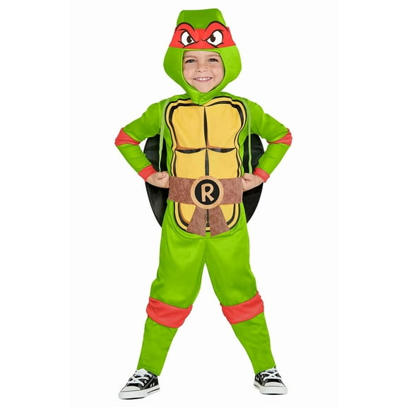 Kids Boys/Girls Unisex Teenage Mutant Ninja Turtles Raphael Toddler Costume
