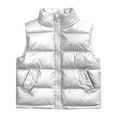 Kids Boys Girls Vest Winter Warm Lightweight Toddler Vest Outerwear