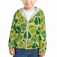 thumbnail image 1 of Kids Boys Girls Zip Up Hoodie - Zongzi Sun Protection Sweatshirt Workout Long Sleeve Jacket, 1 of 7