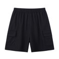 thumbnail image 1 of Kids Boys Grils Cargo Shorts With Pockets Casual Athletic Shorts, Size 2-12 Years, 1 of 3