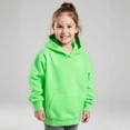 thumbnail image 1 of Kids Boys Hoodie Casual Long Sleeve Classic Hoodie Light Green Hoodies kids Warm Fall Winter Clothes Girls Tops Size 8-9 Years, 1 of 5