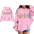 thumbnail image 1 of Kids Boys Hoodies Christian Sweatshirts Long Sleeve Graphic Hoodies Girls Casual Loose Pullover Top Cute Sweatshirt Size 5-6 Years Boys Clothes Cute&nbsp;Boy Girl&nbsp;Clothing, 1 of 6