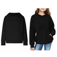 thumbnail image 1 of Kids Boys Hoodies Kids Black Hoodies Casual Long Sleeve Hoodies Fall Clothes Kids Girls Clothes 3-4 Years, 1 of 4
