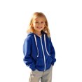 thumbnail image 1 of Kids Boys Hoodies Kids Blue Hooded Casual Long Sleeve Hoodies Fall Winter Clothes Baby Girls Clothes 3T, 1 of 9