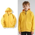 thumbnail image 1 of Kids Boys Hoodies Kids Full Zip Hoodies Long Sleeve Soft Sweatshirts Top Fall Winter Clothes Kids Boys Clothes 5-6 Years, 1 of 7
