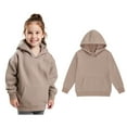 thumbnail image 1 of Kids Boys Hoodies Kids Khaki Hoodies Lightweight Long Sleeve Hoodies Warm Fall Winter Clothes Girls Clothes Size 5-6 Years, 1 of 5