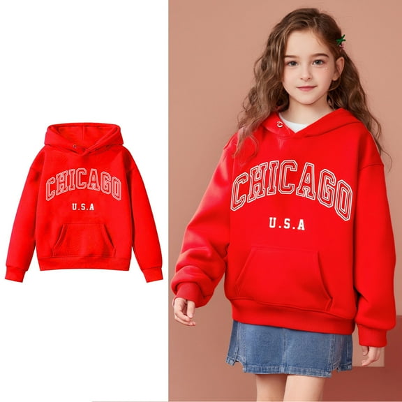 Kids Boys Hoodies Kids Letter Pattern Hoodie Lightweight Long Sleeve Hoodies Fall Clothes Kids Clothes Boys Size 3-4 Years