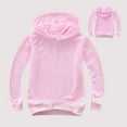 thumbnail image 1 of Kids Boys Hoodies Kids Pink Hoodie Casual Long Sleeve Sweatshirts Warm Fall Winter Clothes Girls Sweatshirts Size 4-5 Years, 1 of 4