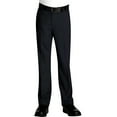 thumbnail image 1 of Kids Boys Junior Toddler Flat Front Slim Fit Formal Dress Pants Slacks (Black,18), 1 of 5
