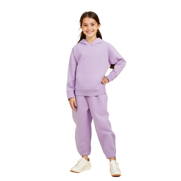 Kids Boys Outfits Long Sleeve Basic Hoodie Jogging Pants 2 Pcs Fall Clothes 6-7 Years Old Girl Clothes Cute&nbsp;Boy Girl&nbsp;Clothing