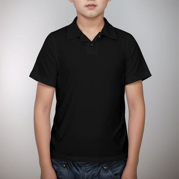 Kids Boys' Polo Shirts Solid Color Shirt Boys Kids Collar Shirts Boys Short Sleeve Polo Shirts 5-6 Years Cute&nbsp;Boy&nbsp;Clothing