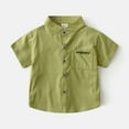 thumbnail image 1 of Kids Boys Polo Shirts Solid Color Uniform Shirts For Boys Rugby Shirt Short Sleeve Toddler Shirts 4-5 Years Cute&nbsp;Boy&nbsp;Clothing, 1 of 3
