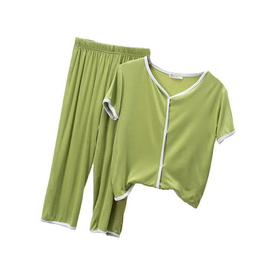 Kids Boys Satin Pajamas Set Solid Color Button Down Tops Set Girls Casual Pajamas Set Little Girl Pajamas Size 5-6 Years Cute&nbsp;Boy Girl&nbsp;Clothing