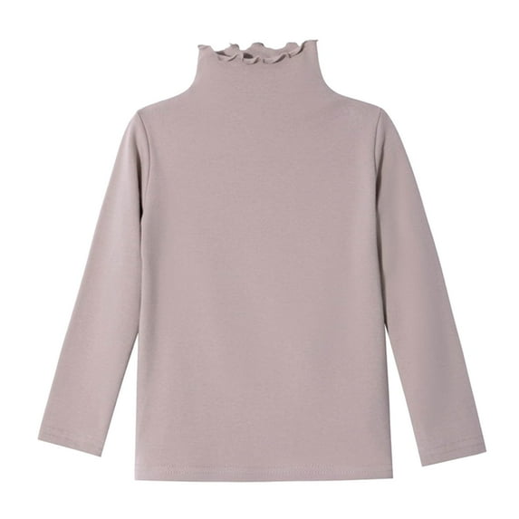 Kids Boys Shirts Solid color Khaki Long Sleeve Shirt Kids Fall Tops Crewneck Basic Tees Cotton T Shirt Boys Size 8-9 Years Shirts Cute&nbsp;Boy Girl&nbsp;Clothing