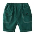 thumbnail image 1 of Kids Boys' Shorts Casual Straight Leg Summer Shorts Toddler Biker Shorts 5-6 Years Boys Clothes, 1 of 3