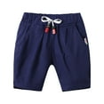 thumbnail image 1 of Kids Boys Shorts Elastic Waist Drawstring Jogger Boy Summer Kids Boy Outfits 5T Years, 1 of 4
