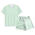 thumbnail image 1 of Kids Boys Silk Pajamas Set Leisure Button Down Homewear Set Toddler Sleepwears Toddler Boy Clothes 5-6 Years Cute&nbsp;Boy Girl&nbsp;Clothing, 1 of 2