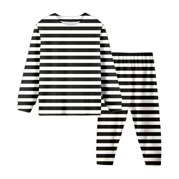 Kids Boys Silk Pajamas Set Stripes Button Down Homewear Set Girls Casual Pajamas Set Girls Pajamas 7T Cute Boy Girl Clothing
