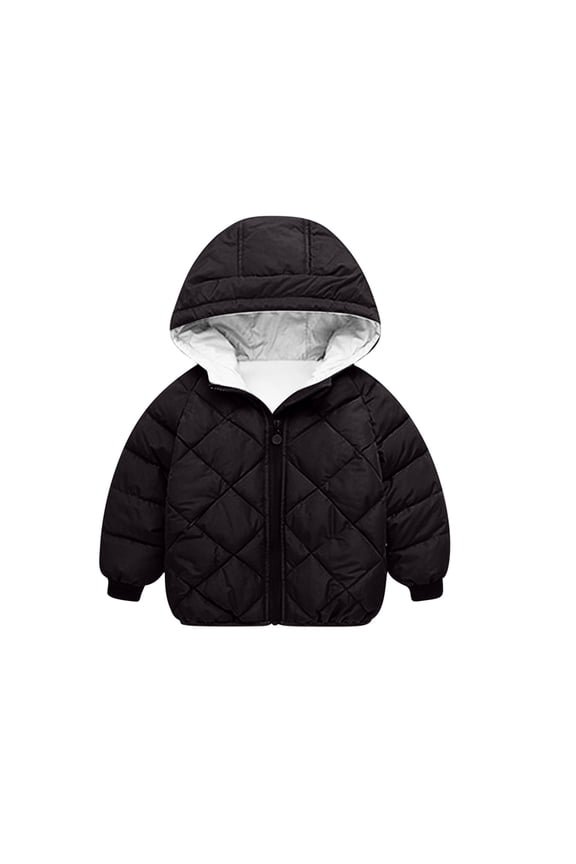 Kids Boys Snow Girls Coat&Jacket Boys' Thick Coat With Velvet And Western Style Winter Clothing New Trend Toddler Boys Girls Thicken Hooded Coats Jackets