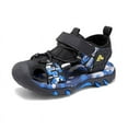 thumbnail image 1 of Kids Boys Summer Sports Sandals Comfort Hiking Beach Outdoor Closed Toe Sports Sandals Shoes for Kids, 1 of 18