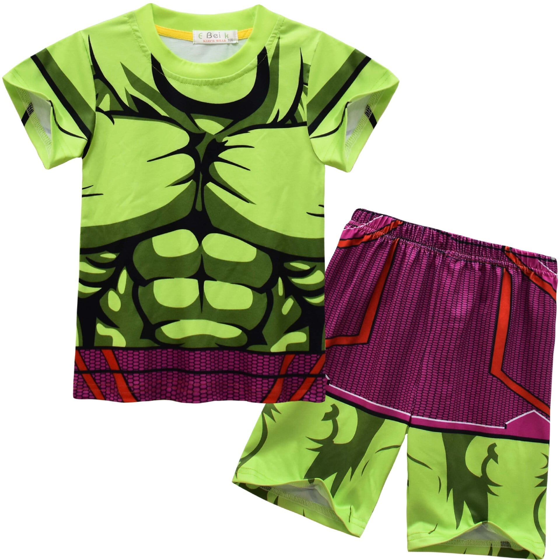 2 Piece Super Power Boys Sleepwear main image 0
