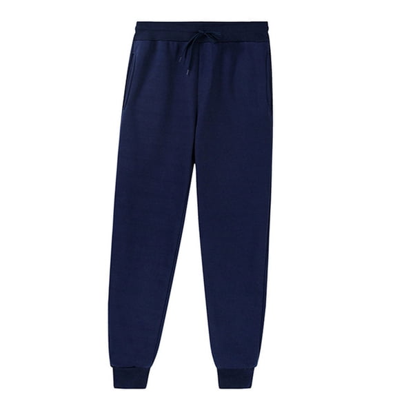 Kids Boys Sweatpants Drawstring Jogger Sweatpants With Pockets Girls Solid Pants Navy Pants For Girls Spring Fall Leggings Size 10-11 Years