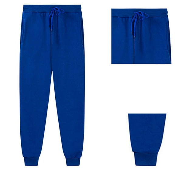 Kids Boys Sweatpants Toddler Boys Athletic Pants with Pockets Drawstring Pants Blue Pants Kids Boy Pants Size 4-5 Years