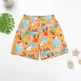 thumbnail image 1 of Kids Boys Tropical Graphic Swim Trunks Quick Dry Swim Shorts Elastic Waist Swim Bottom Beach Bathing Suit Swimsuit Swimwear for Kids, 1 of 6