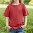 thumbnail image 1 of Kids Boys Tshirt Soft Short Sleeve Shirts Boys Red T-Shirts Boys Tee Shirts 4T Boy Pajamas, 1 of 5