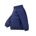 thumbnail image 1 of Kids Boys Winter Coat,Boys Puffer Coat with Pocket Zip up Coat Solid Color Long Sleeve Outwear Windbreaker Ski Jacket Boys Winter Coat Size 9-10 Years, 1 of 3