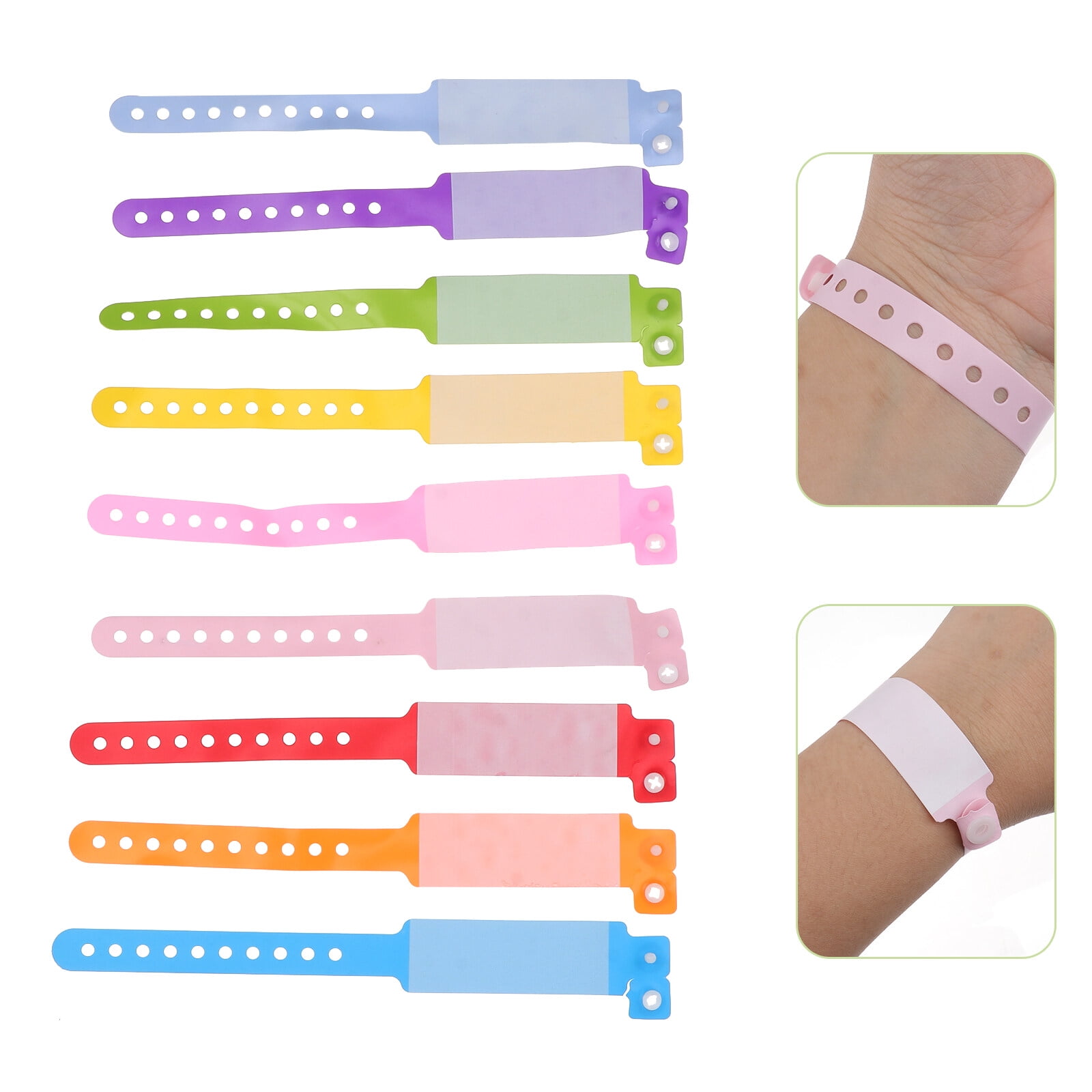 Kids Bracelet Id Waterproof Wristband Identification Wristbands Summer