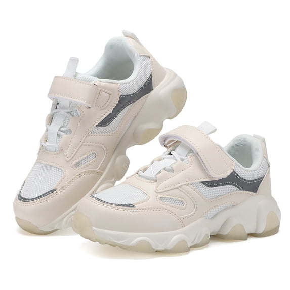 FEFOE Boys Girls Running Sneakers Kids Tennis Athletic Shoes for School Wear
