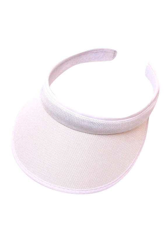 Kids' Breathable Sun Visor Hat, UPF 50+ Outdoor Sun Protection Cap for Beach, Fishing, Travel, and Daily Wear, Adjustable Empty Top Design for Comfort and Airflow, Perfect for Boys and Girls - B