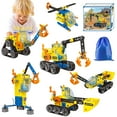 thumbnail image 1 of Kids Building STEM Toys, 6 In 1 STEM Toys for 5 6 7 8 9 + Year Old Boys Girl, Engineering Excavator Toys, Kids Stem Learning Toys Educational Building Kit, 1 of 5