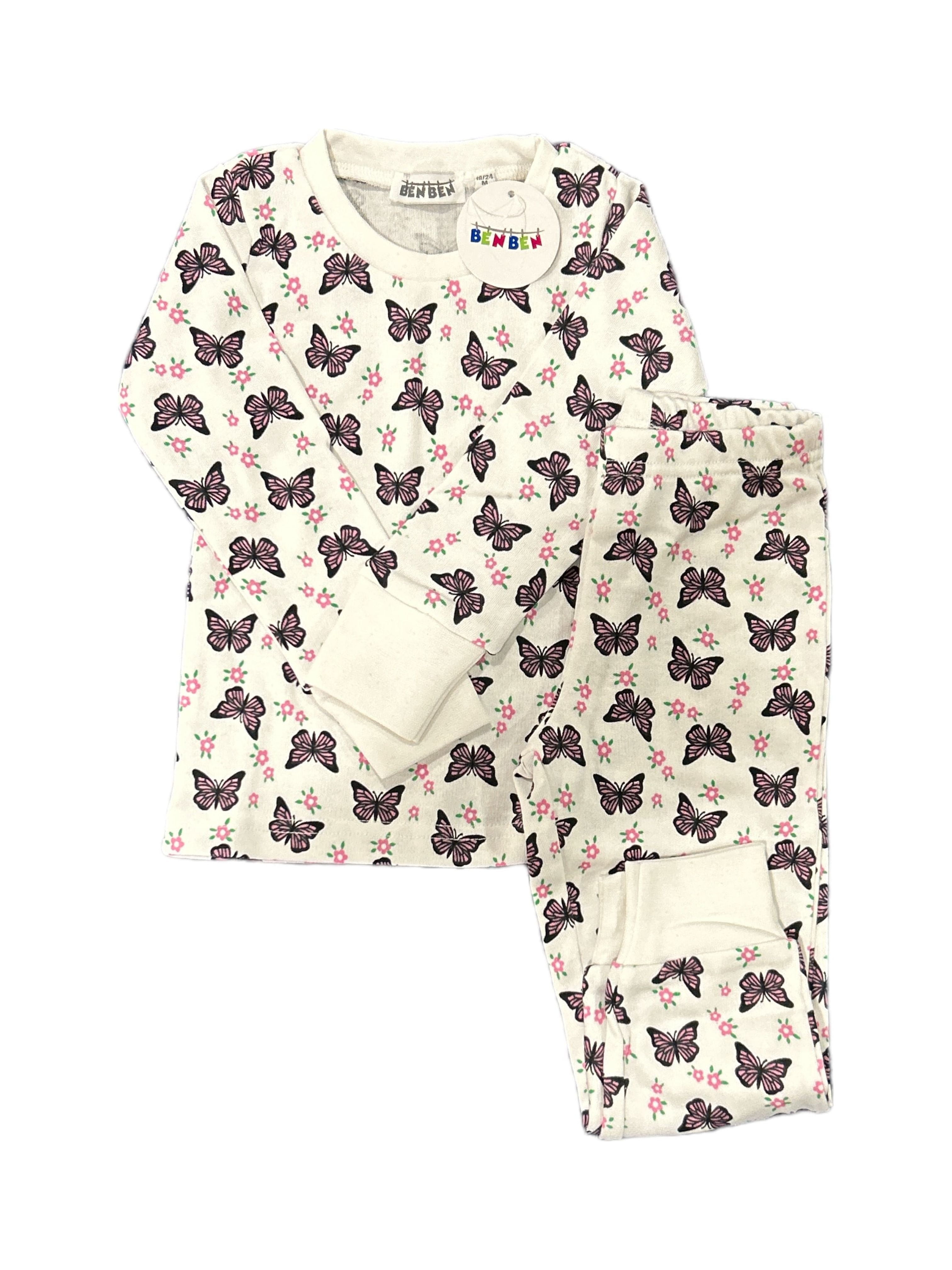 Kids Butterflies Pajamas - Walmart.com