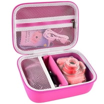 Kids Camera Case Compatible with Seckton/for Goopow/for Dylanto/for ESOXOFFORE/for Agoigo/for GKTZ/for Anchioo Digital Waterproof Camera. Portable Instant Print Cameras Storage-Rose