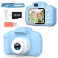 thumbnail image 1 of Kids Camera Digital Camera for Girls Age 3-8, 1080P Toddler Camera for Kids with 32GB SD Card, Toddler Girls Toys Age 6-8, 1 of 8