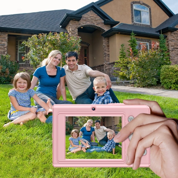 Kids Camera, Digital Ccd Camera Entry- Campus HD Travel Small Portable Vlog Card Machine