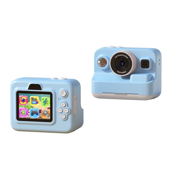 Kids Camera Instant Print 1080P Kids Instant Cameras That Print Photos Christmas Birthday Gifts for Girls Boys Age 3-12 Portable Camera（Blue）