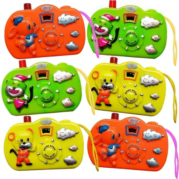 ArtCreativity Kids Camera Toy Set (24PCs) – Colorful Camera Party Favors with Animal Images for Birthday Gifts & Goody Bags