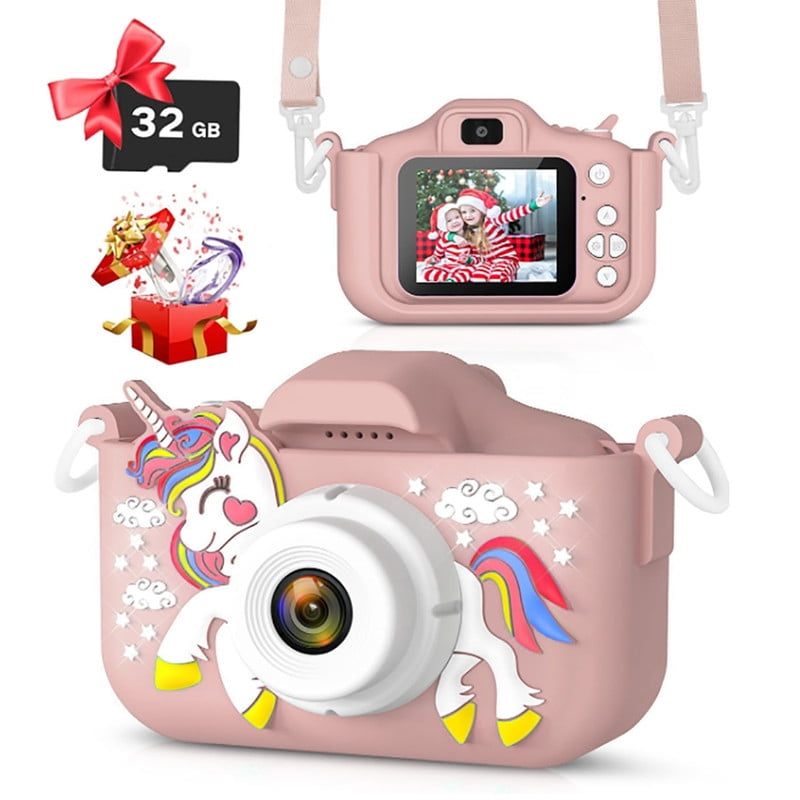 Kids Camera Toys for Girls 3-12 years old, Unicorn Camera, Girls