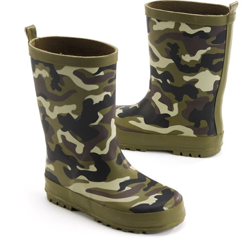 Kids' Camo Rain Boots